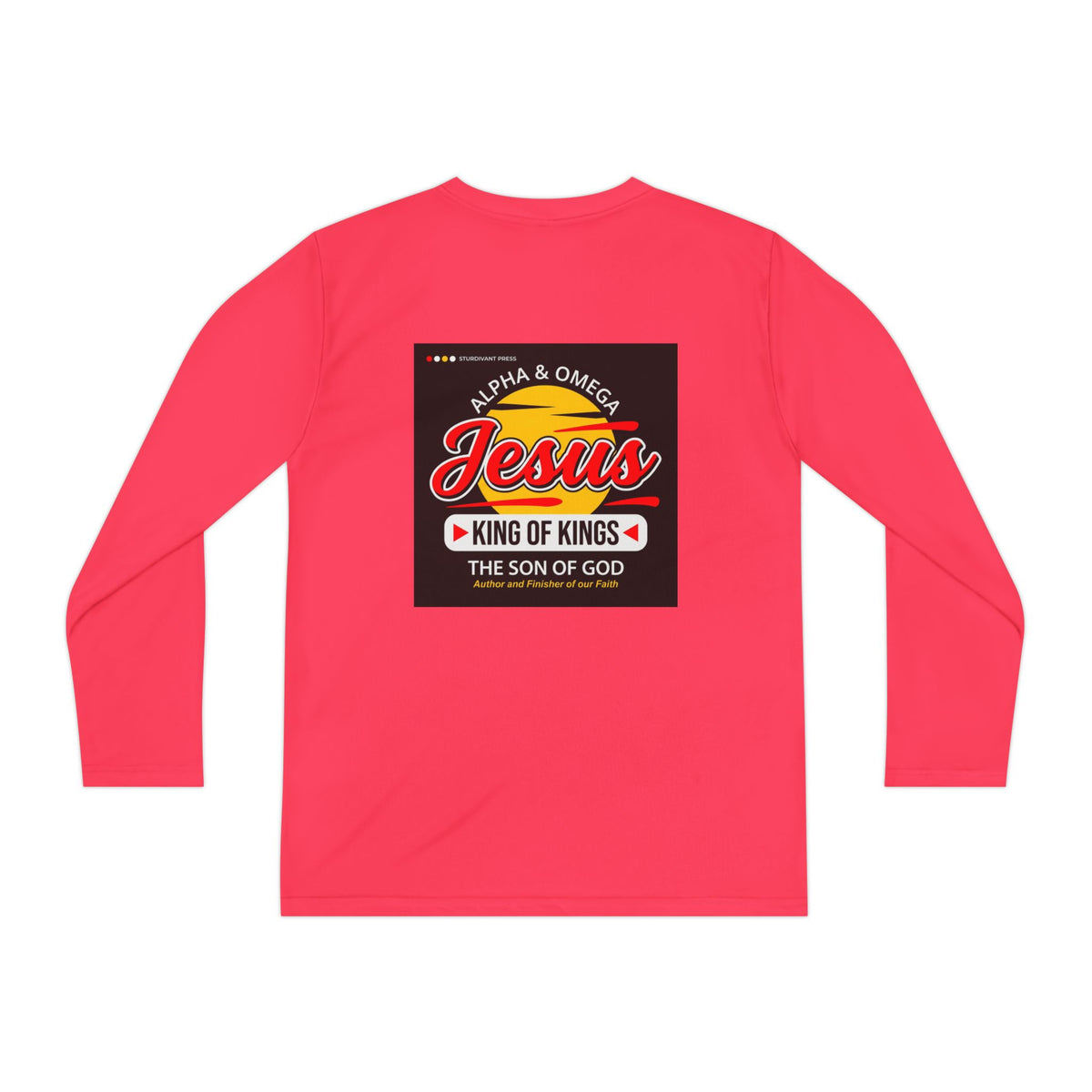 Youth Jesus Long Sleeve Tee — "King of Kings" Christian Shirt
