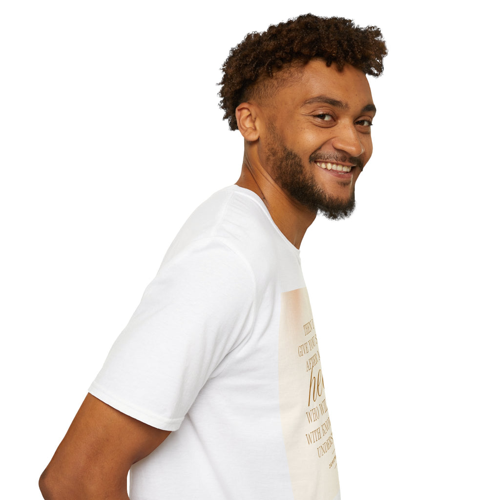 Christian Scripture T‑Shirt — “Then I Will Give You Shepherds After My Own Heart” Inspirational Tee