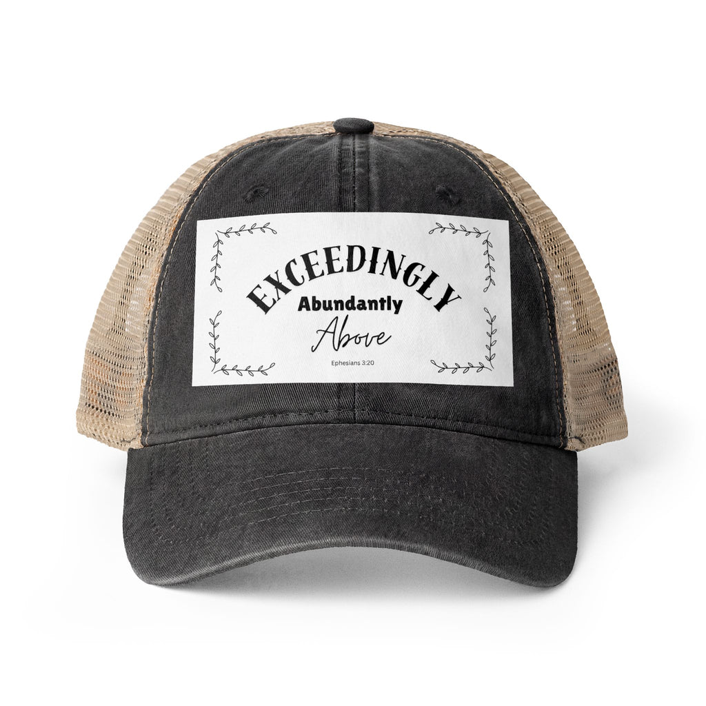 Women's Washed Mesh-Back Cap