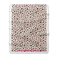 Leopard Print Sherpa Blanket – Cozy Fleece Throw for Home & Travel