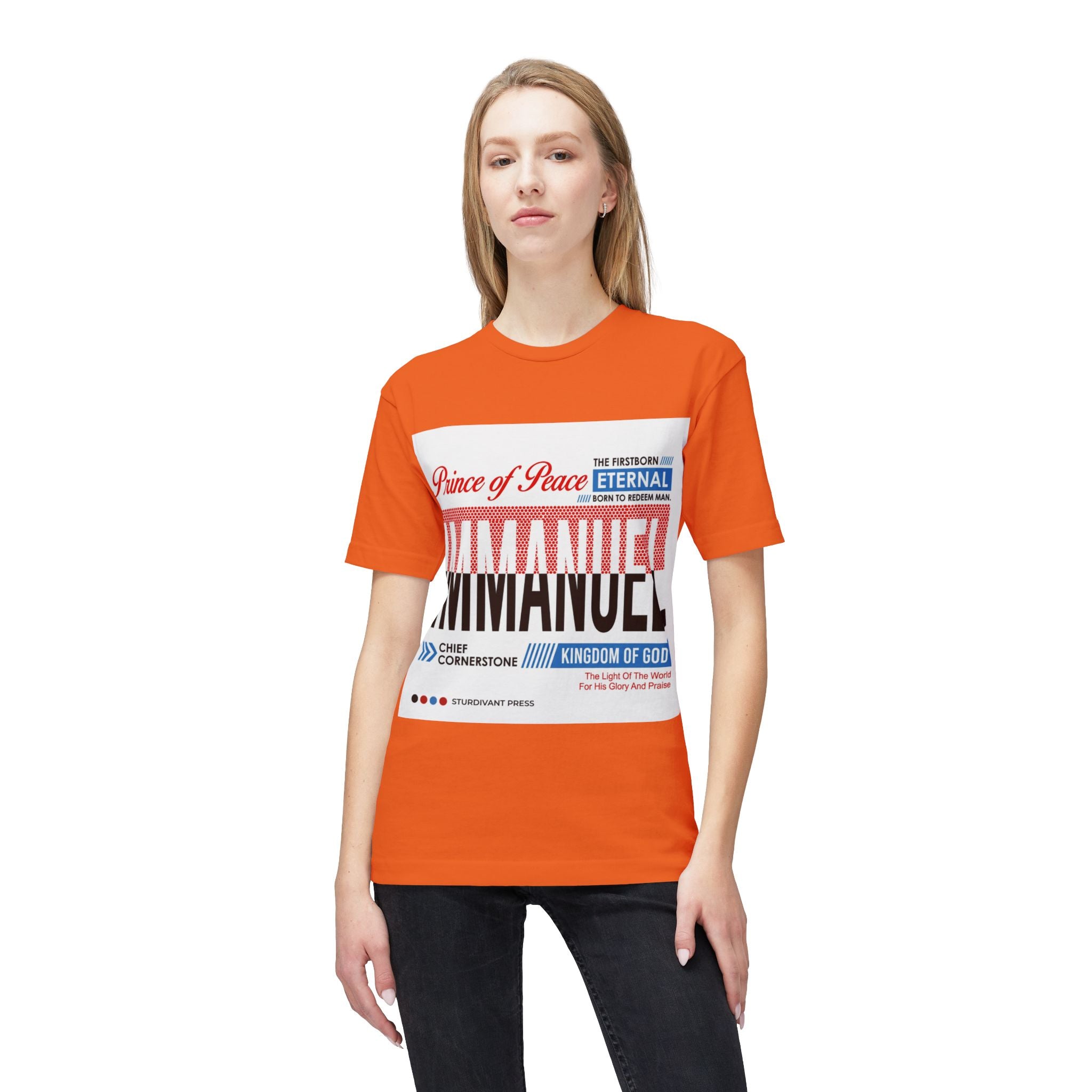 One Redeemer Christian T-Shirt — Faith-Based Church Tee (Lamb of God, Kingdom of God)