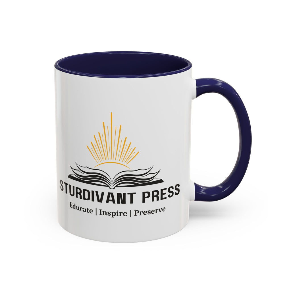 Sturdivant Press Publishing Logo Accent Coffee Mug (11/15oz)
