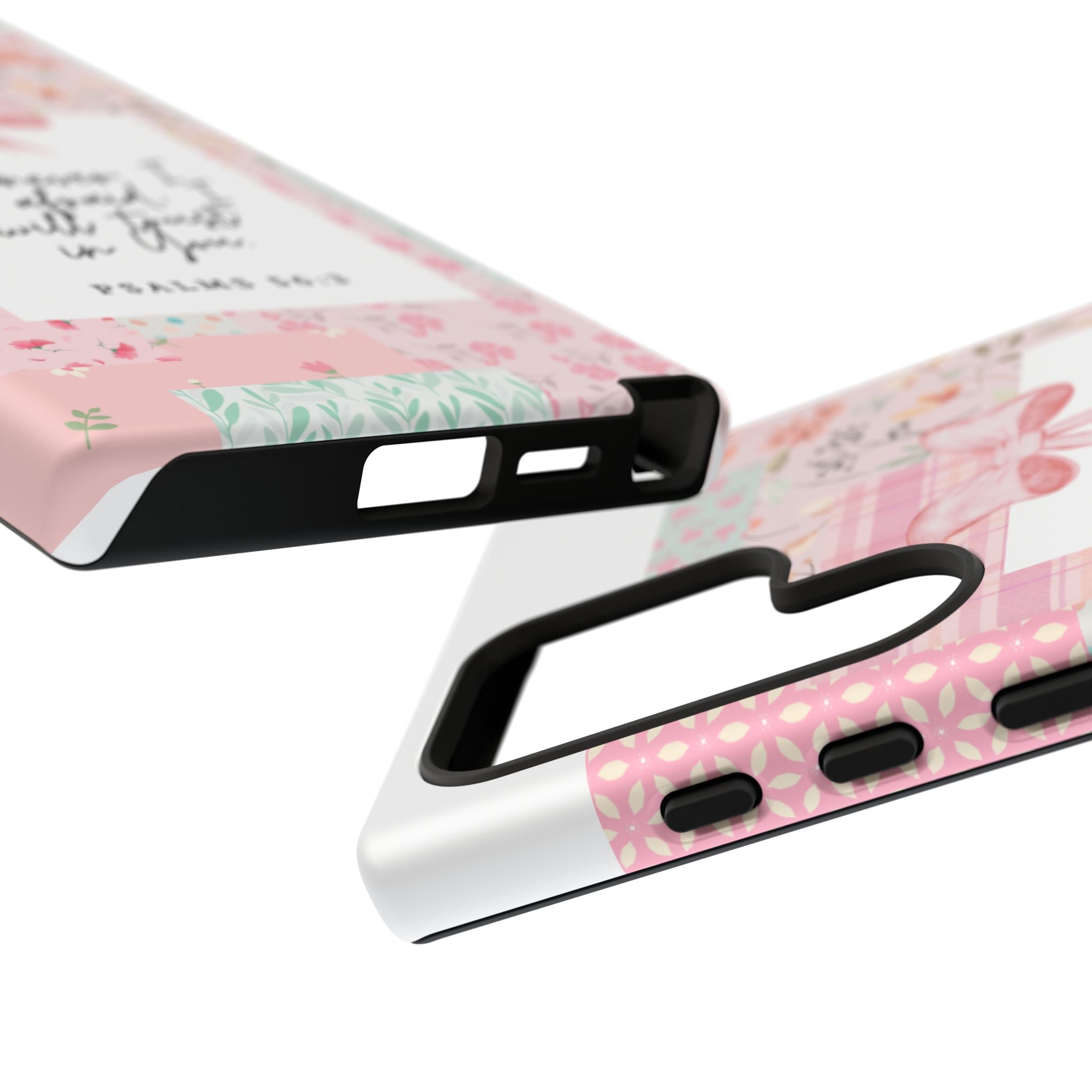 Inspirational Psalms Phone Case — "Whenever I am afraid, I will trust in You." (Psalms 56:3)