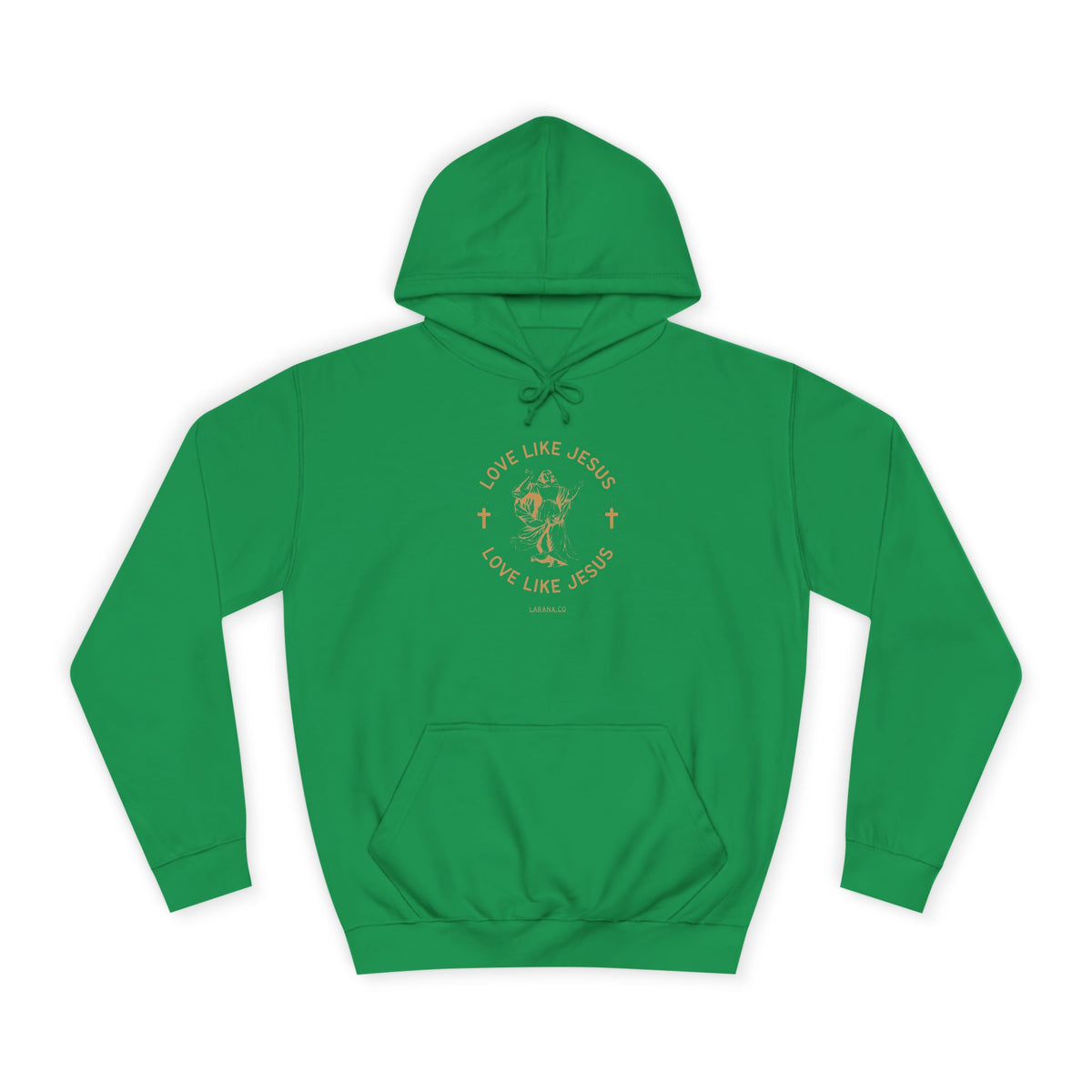 College Study Guide Hoodie — "Study Guide: Jesus" Inspirational Campus Pullover