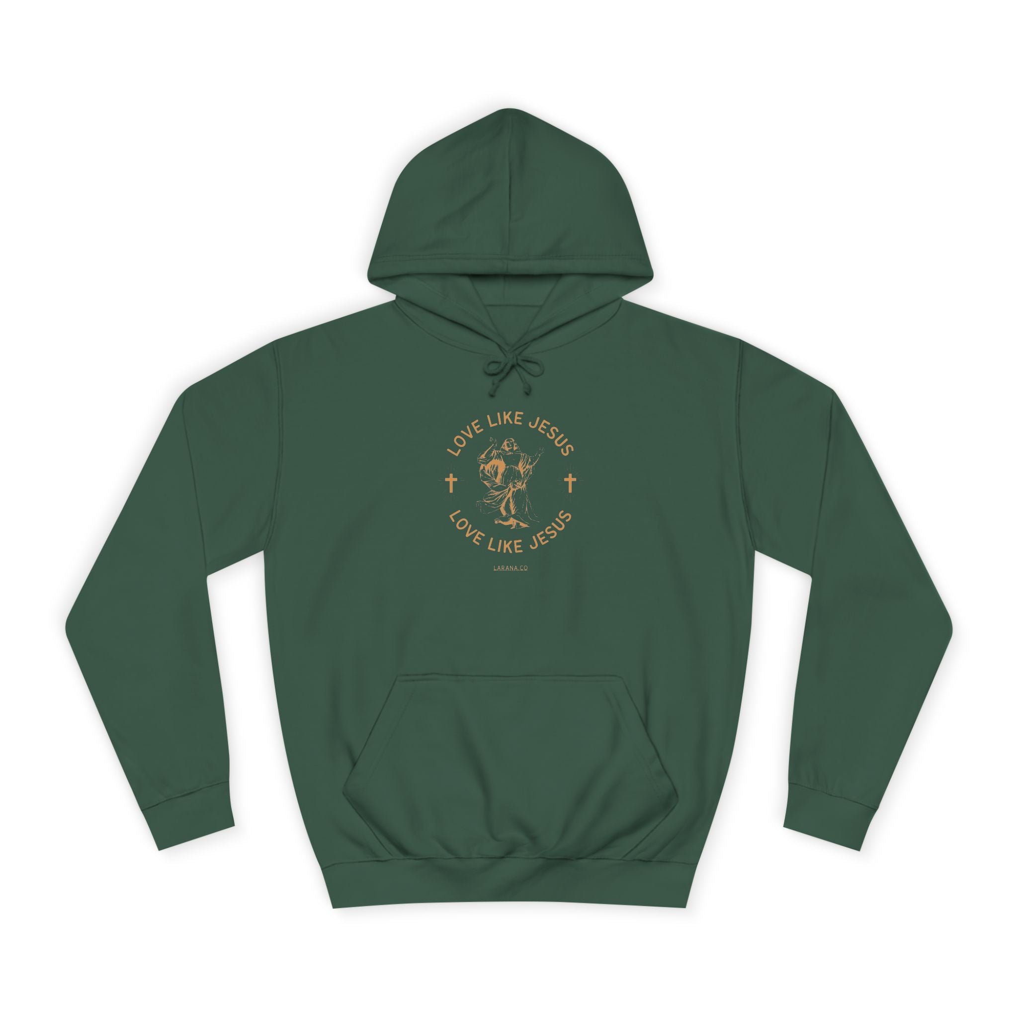 College Study Guide Hoodie — "Study Guide: Jesus" Inspirational Campus Pullover