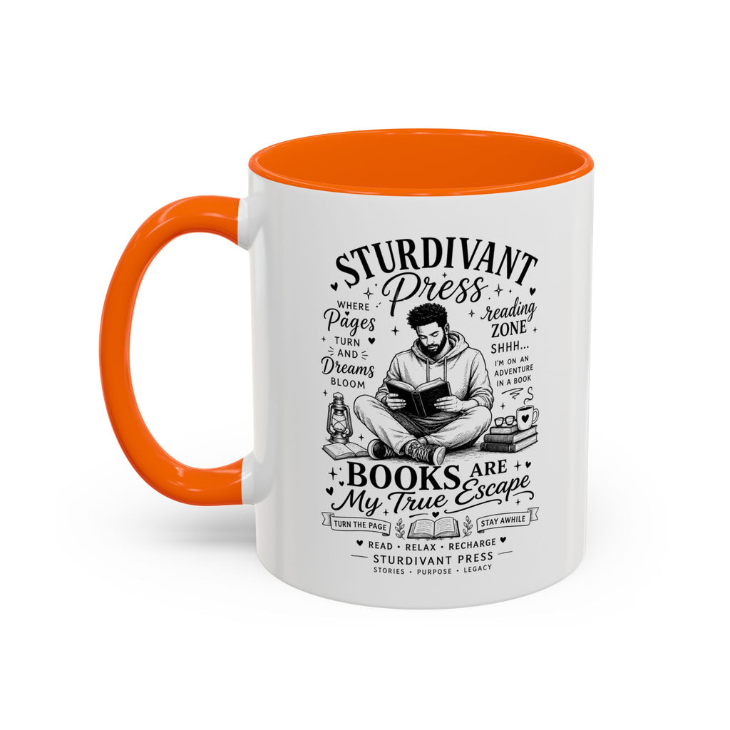 Sturdivant Press Publishing Logo Accent Coffee Mug (11/15oz)