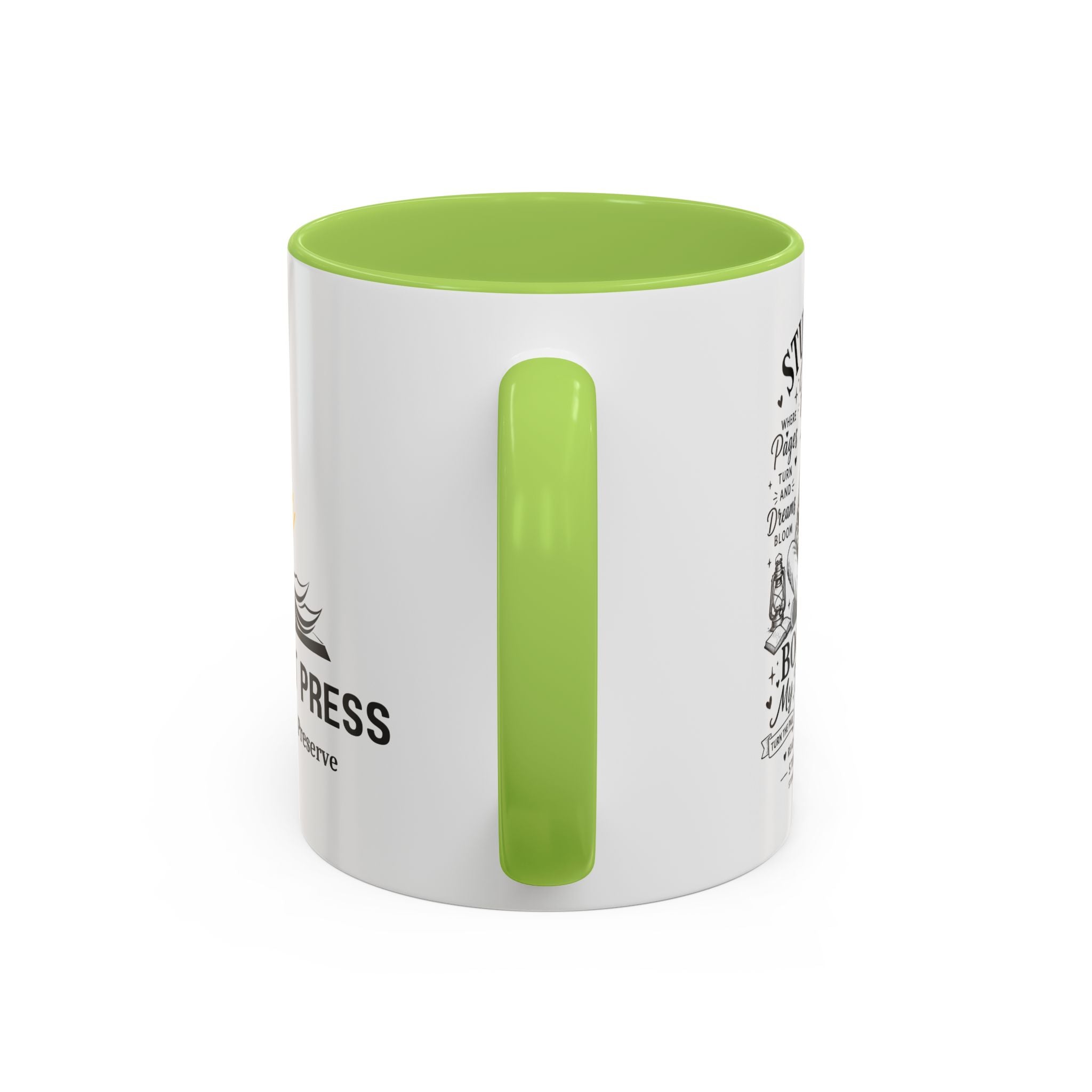Sturdivant Press Publishing Logo Accent Coffee Mug (11/15oz)