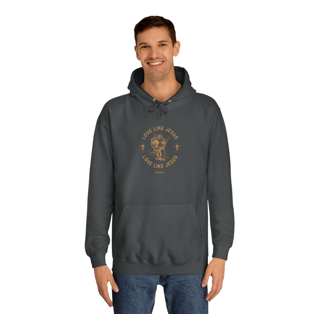 College Study Guide Hoodie — "Study Guide: Jesus" Inspirational Campus Pullover