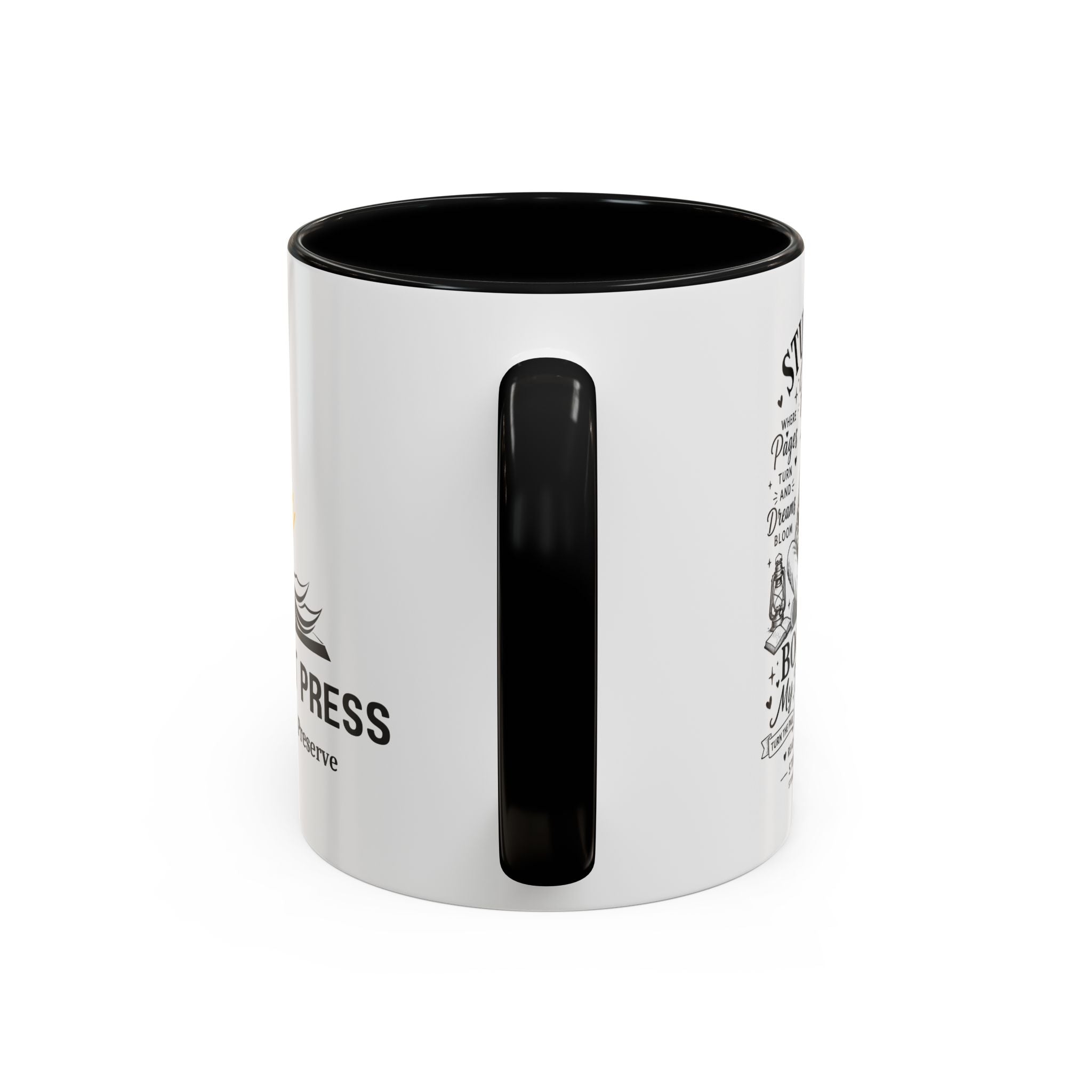 Sturdivant Press Publishing Logo Accent Coffee Mug (11/15oz)