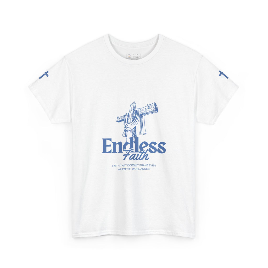 Faith Cross T‑Shirt — "Endless Faith" Christian Graphic Tee