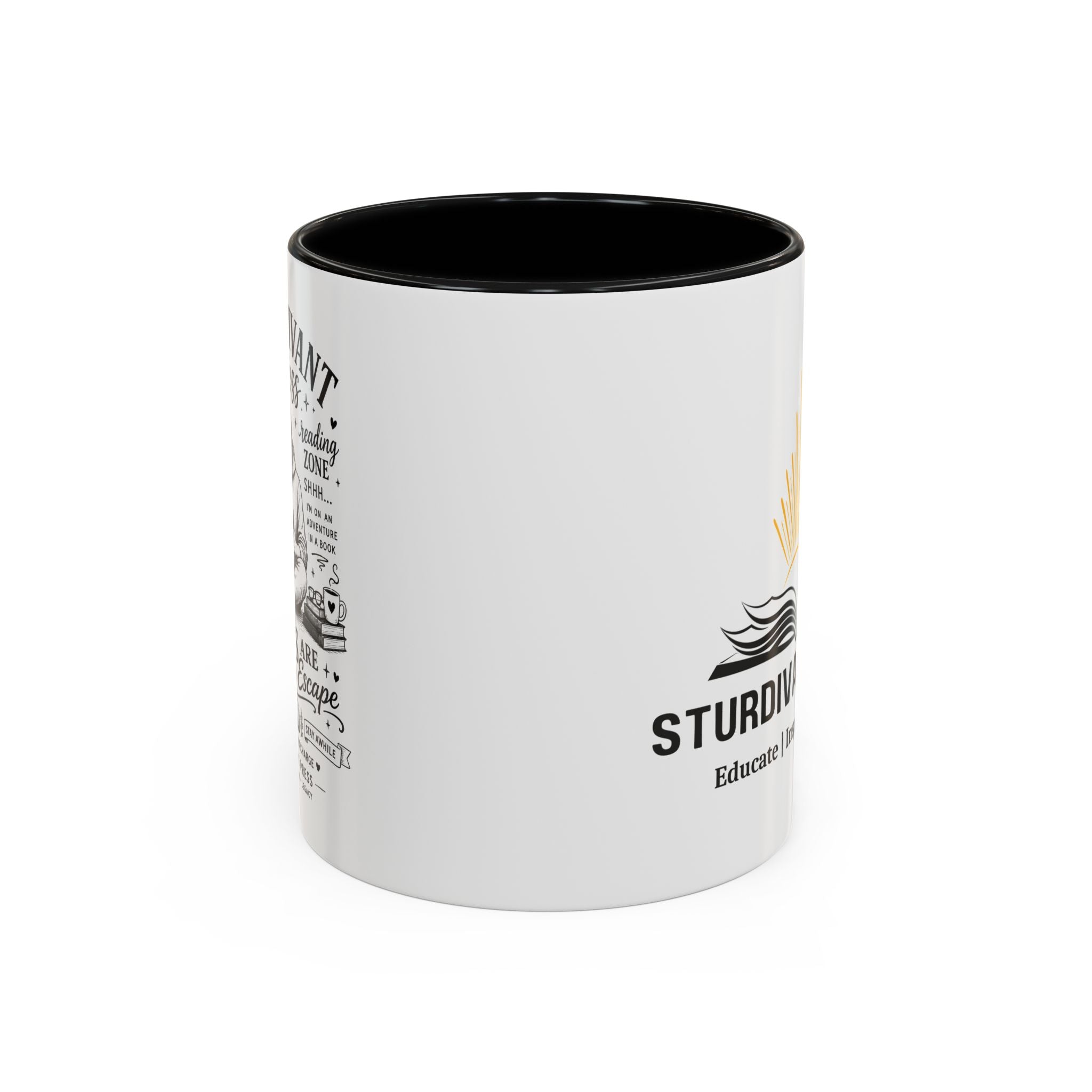 Sturdivant Press Publishing Logo Accent Coffee Mug (11/15oz)