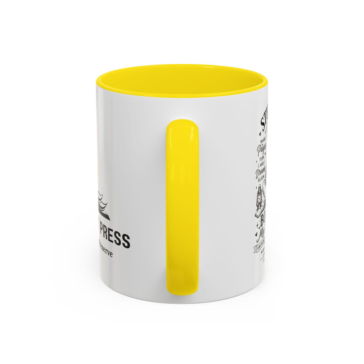 Sturdivant Press Publishing Logo Accent Coffee Mug (11/15oz)