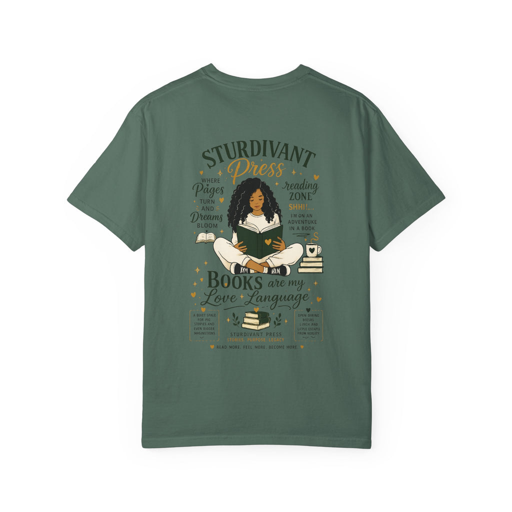 Book Lover T-Shirt — "Books Are My Love Language" Reading Tee