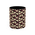Cute Chihuahua Pattern Accent Coffee Mug — 11/15oz