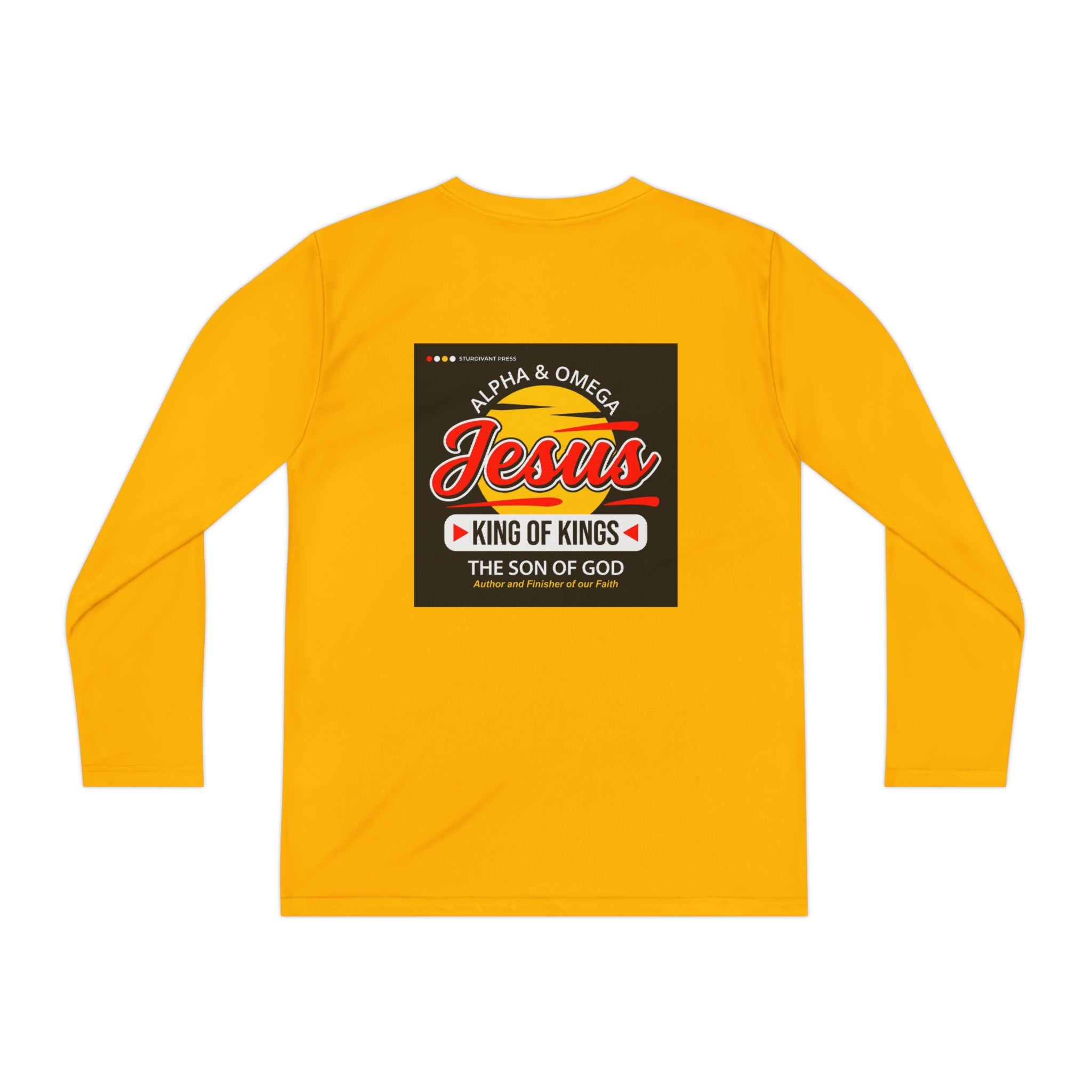 Youth Jesus Long Sleeve Tee — "King of Kings" Christian Shirt