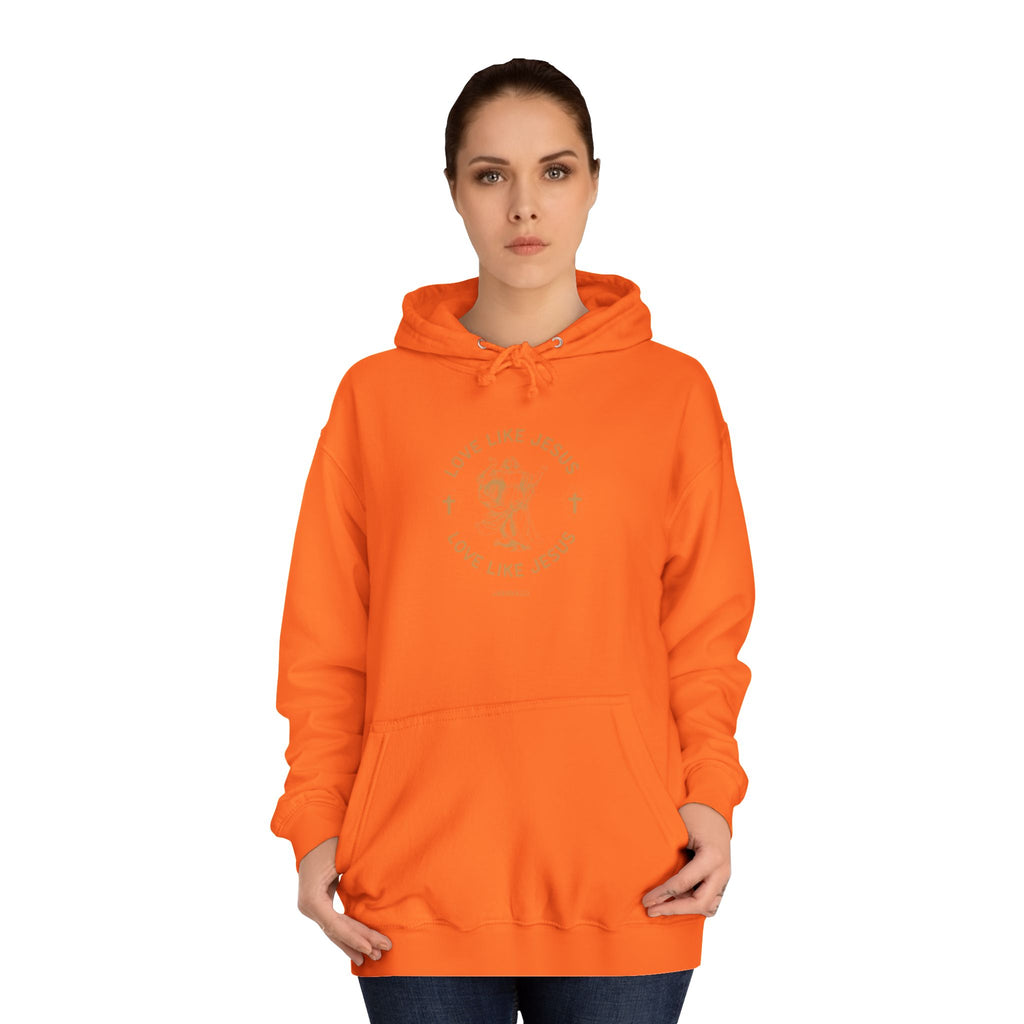 College Study Guide Hoodie — "Study Guide: Jesus" Inspirational Campus Pullover