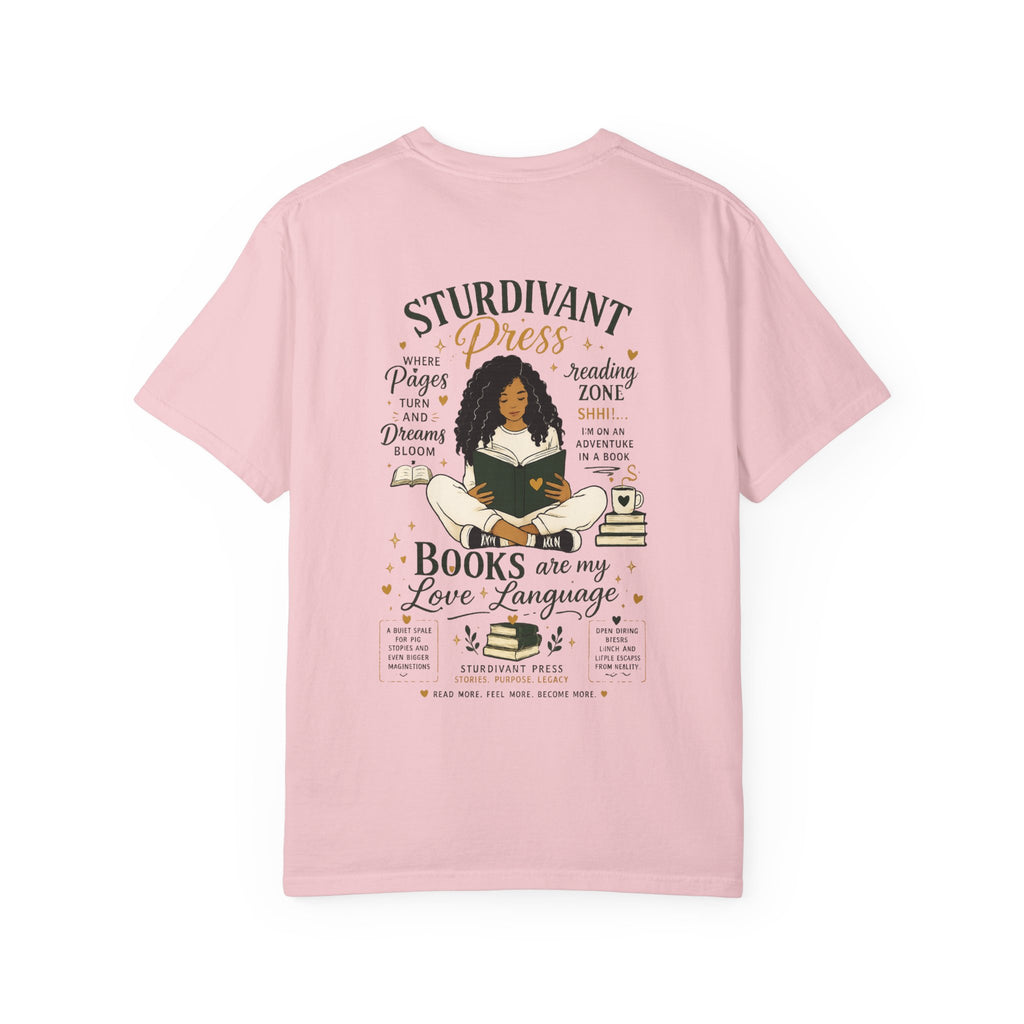 Book Lover T-Shirt — "Books Are My Love Language" Reading Tee