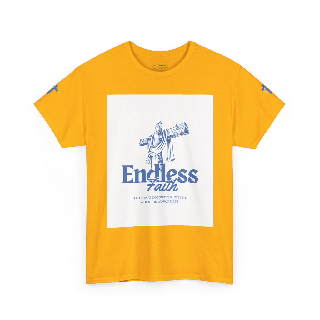 Faith Cross T‑Shirt — "Endless Faith" Christian Graphic Tee