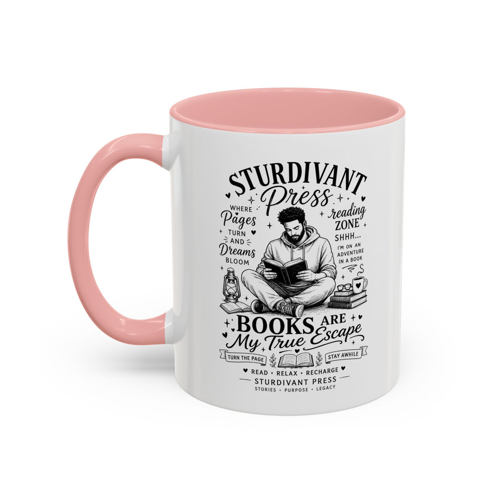 Sturdivant Press Publishing Logo Accent Coffee Mug (11/15oz)