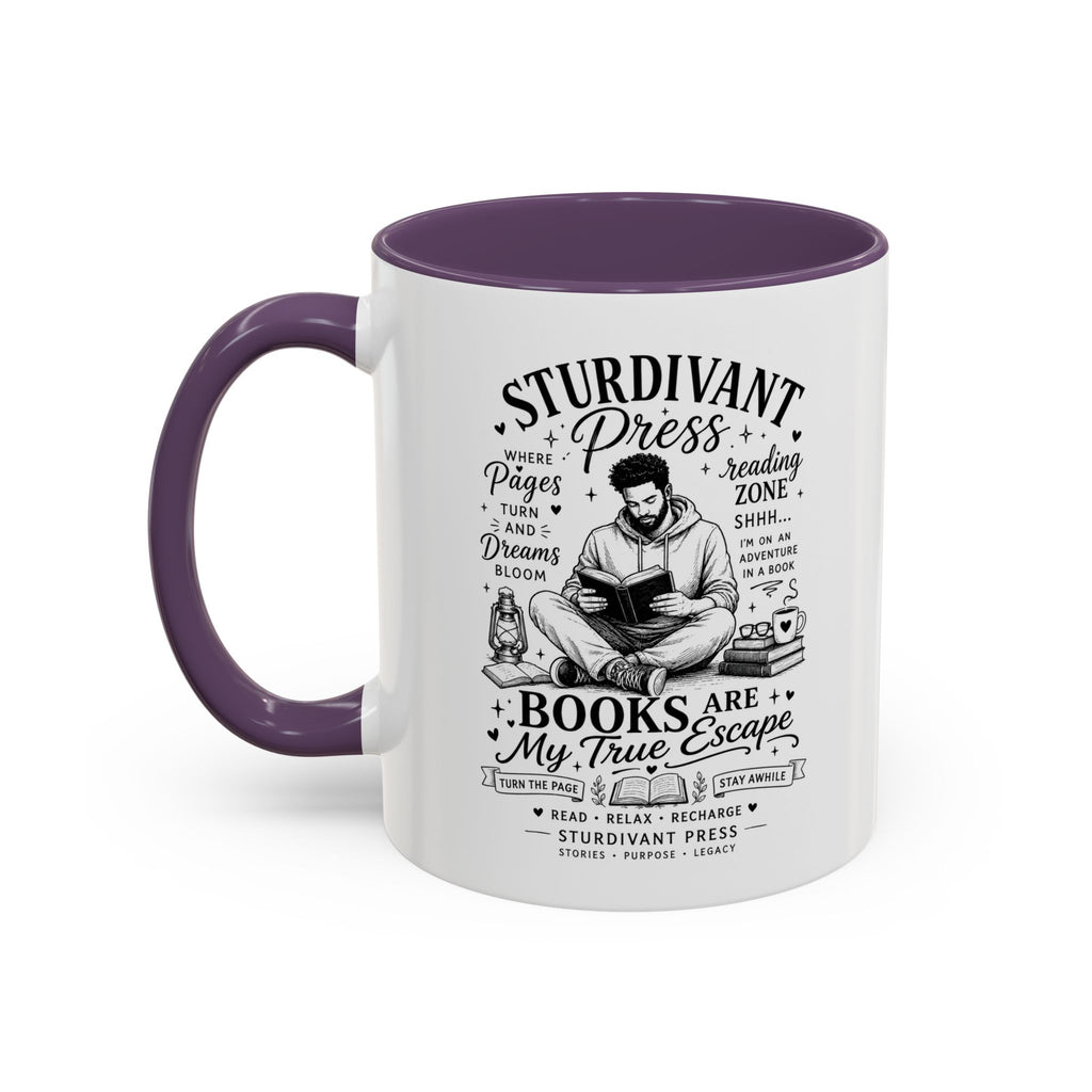 Sturdivant Press Publishing Logo Accent Coffee Mug (11/15oz)