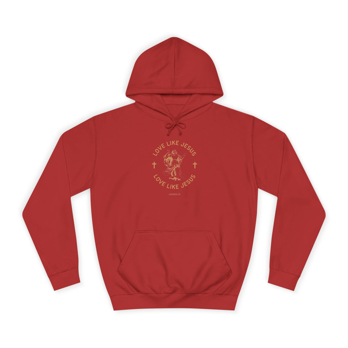College Study Guide Hoodie — "Study Guide: Jesus" Inspirational Campus Pullover