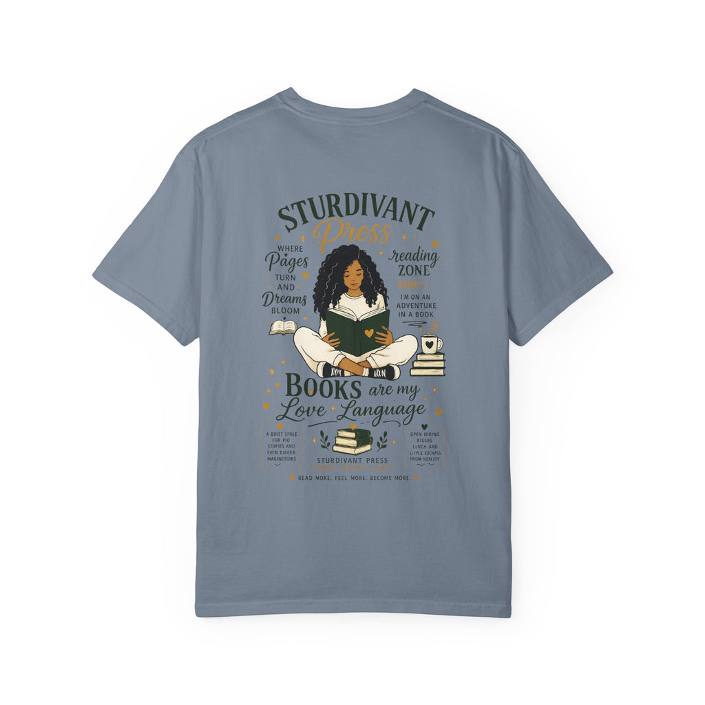 Book Lover T-Shirt — "Books Are My Love Language" Reading Tee