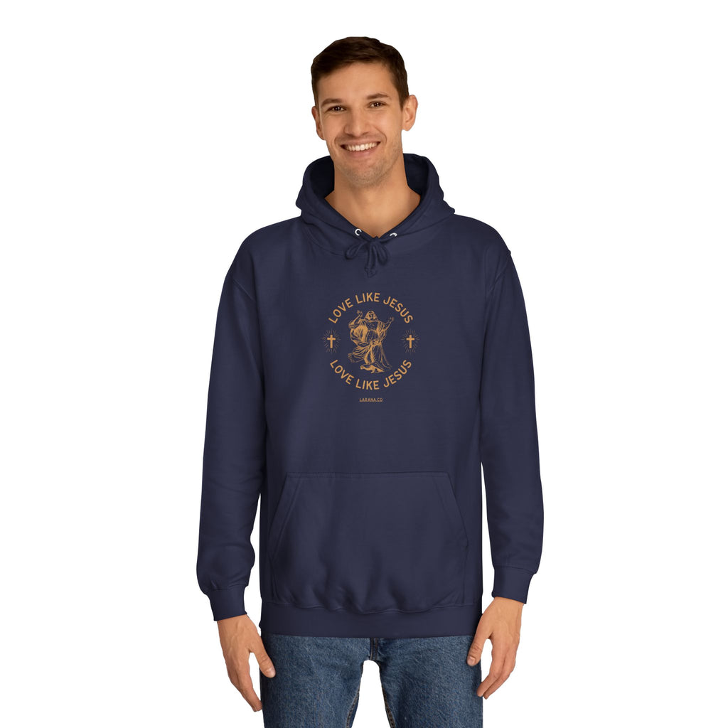 College Study Guide Hoodie — "Study Guide: Jesus" Inspirational Campus Pullover
