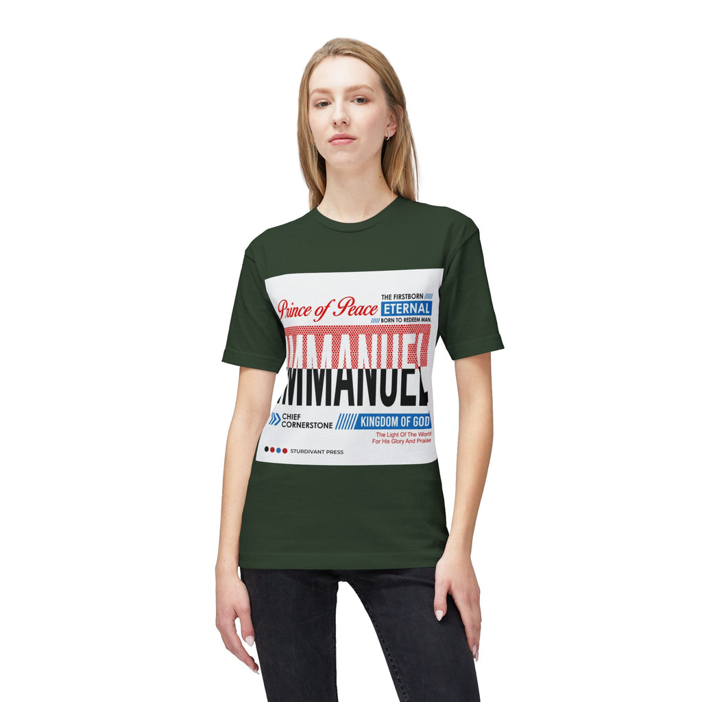 One Redeemer Christian T-Shirt — Faith-Based Church Tee (Lamb of God, Kingdom of God)