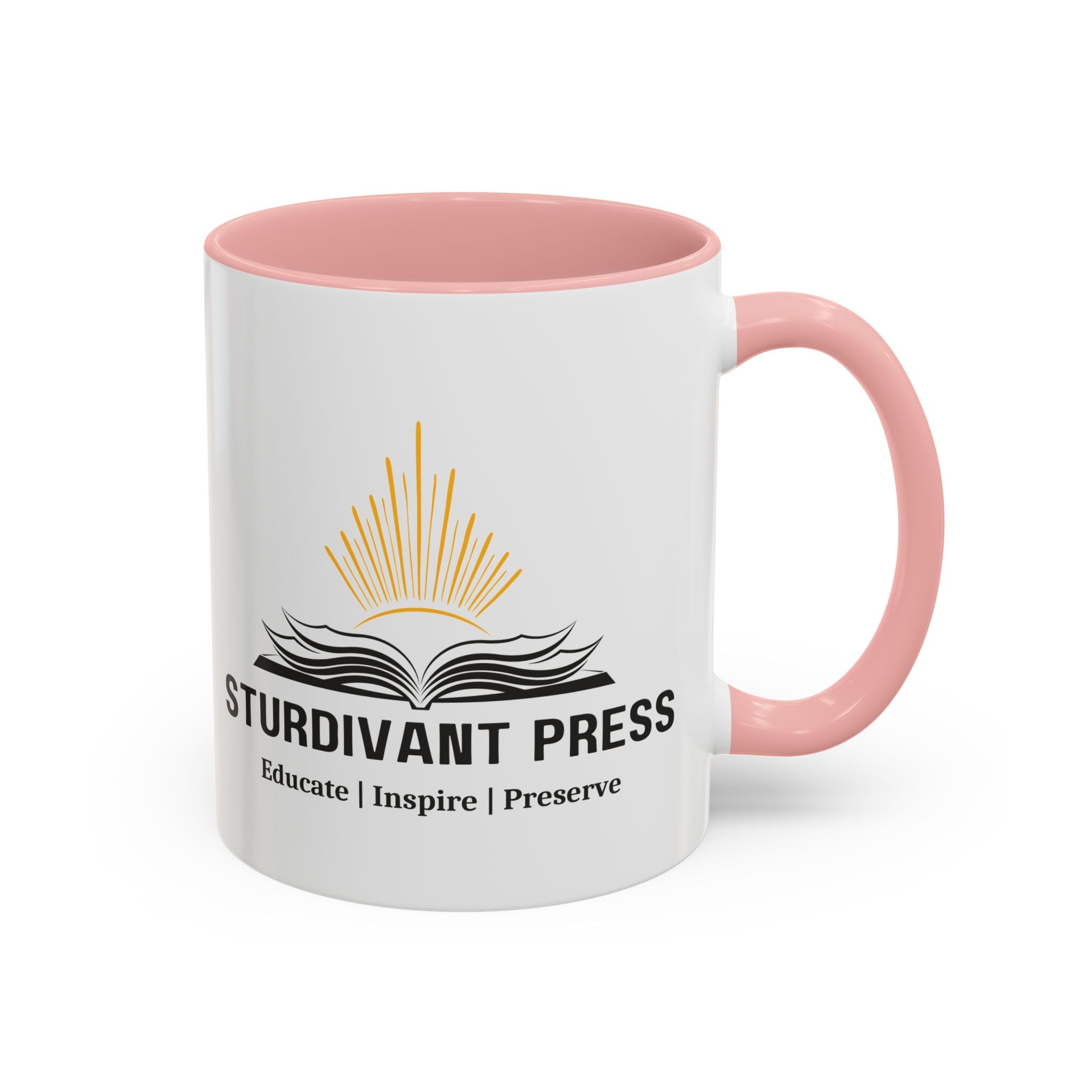 Sturdivant Press Publishing Logo Accent Coffee Mug (11/15oz)