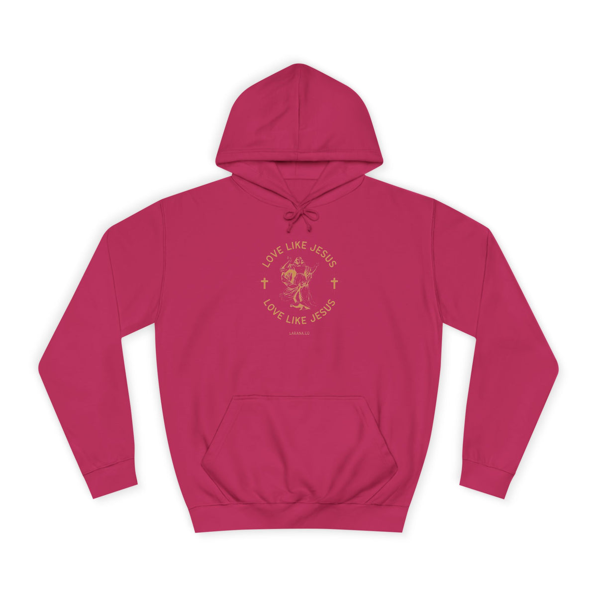 College Study Guide Hoodie — "Study Guide: Jesus" Inspirational Campus Pullover