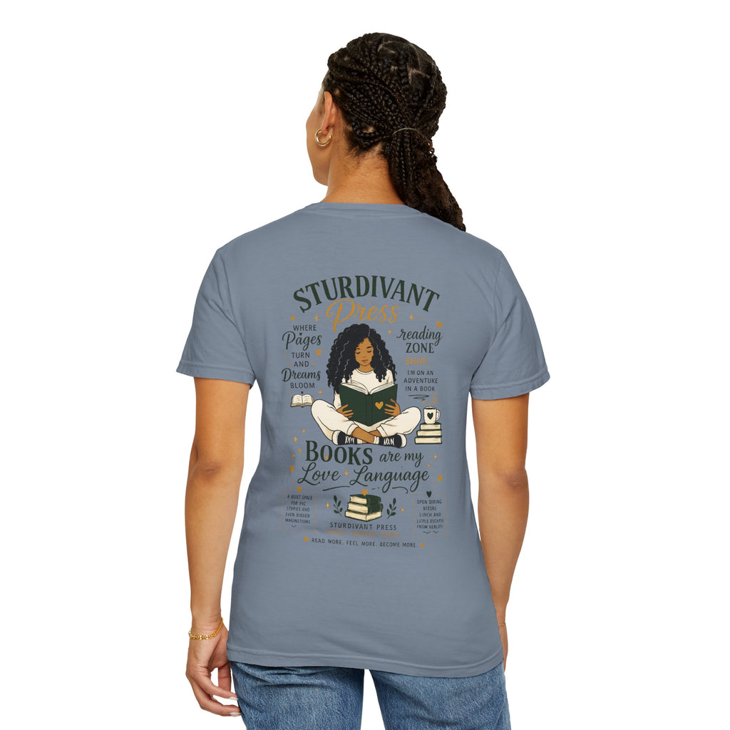 Book Lover T-Shirt — "Books Are My Love Language" Reading Tee
