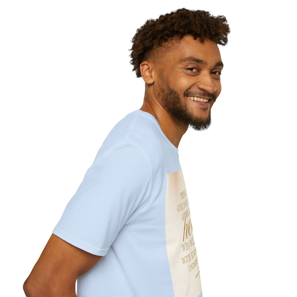 Christian Scripture T‑Shirt — “Then I Will Give You Shepherds After My Own Heart” Inspirational Tee