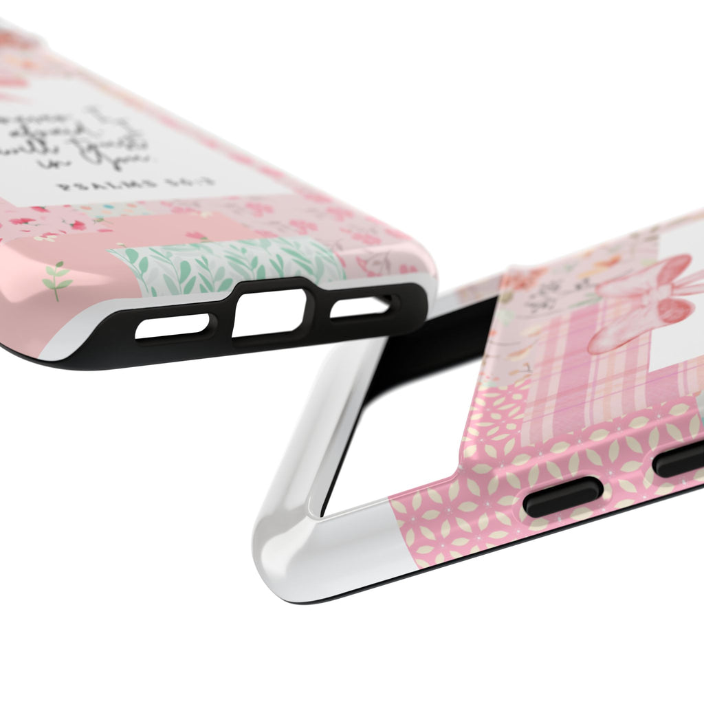 Inspirational Psalms Phone Case — "Whenever I am afraid, I will trust in You." (Psalms 56:3)