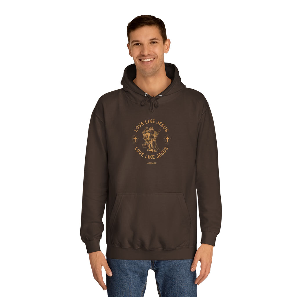 College Study Guide Hoodie — "Study Guide: Jesus" Inspirational Campus Pullover