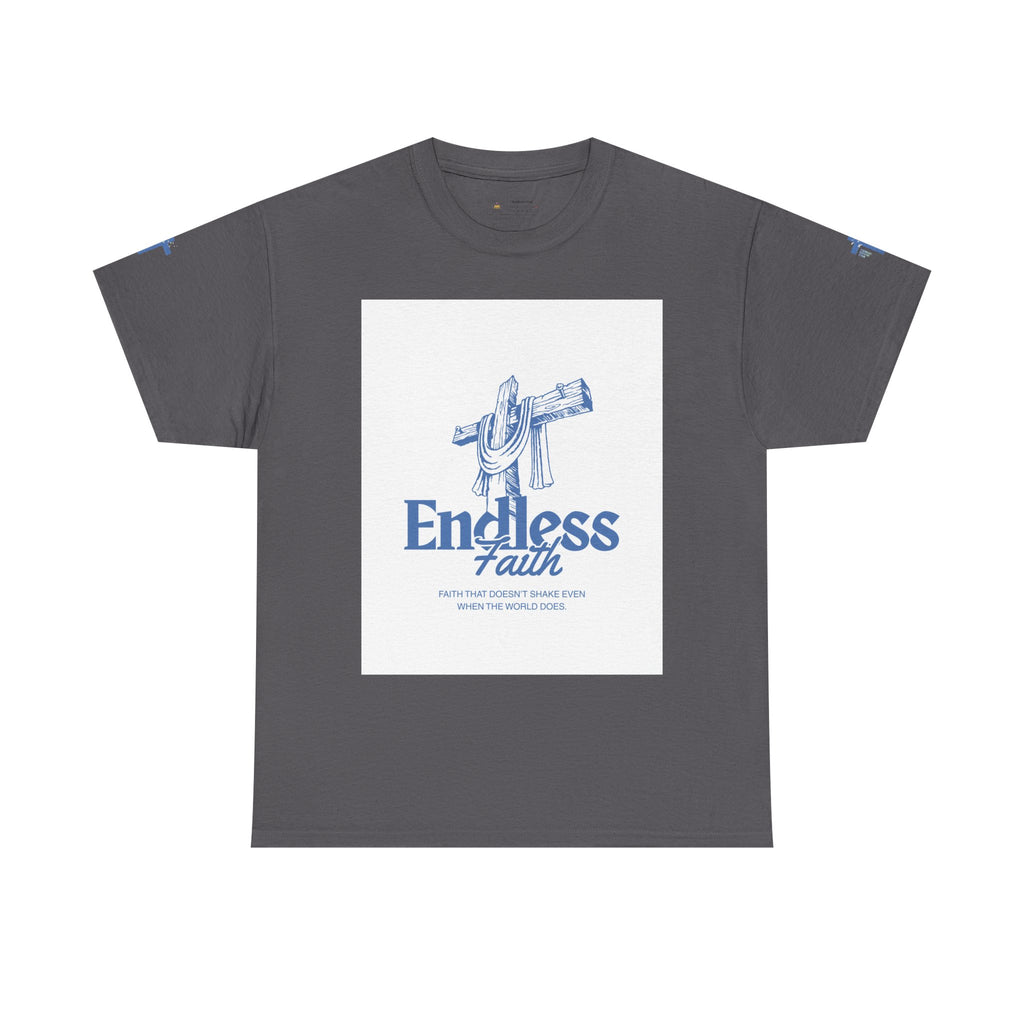 Faith Cross T‑Shirt — "Endless Faith" Christian Graphic Tee