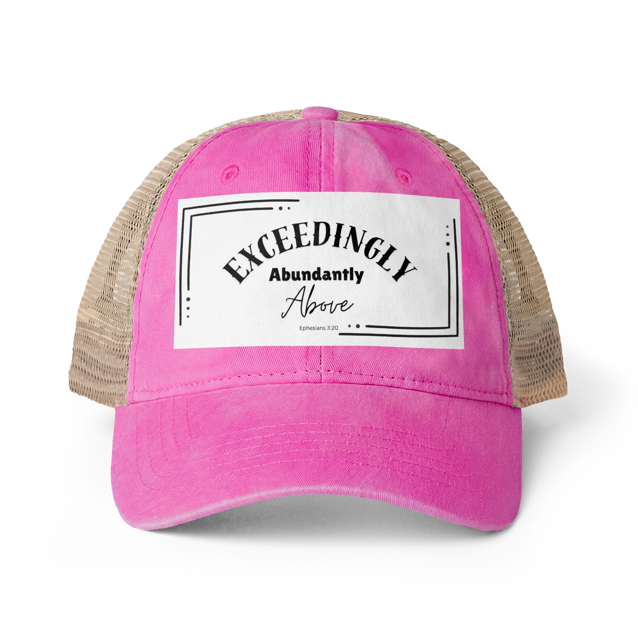 Women's Washed Mesh-Back Cap