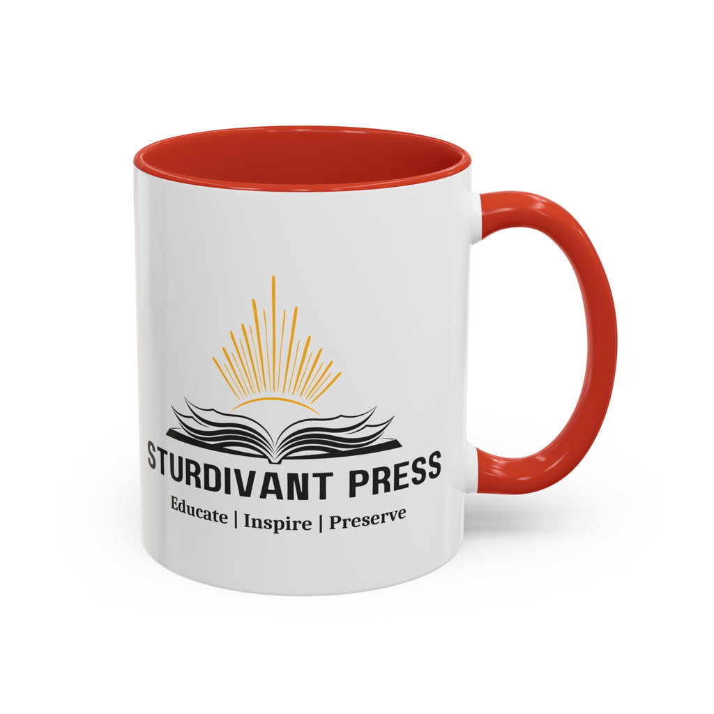 Sturdivant Press Publishing Logo Accent Coffee Mug (11/15oz)
