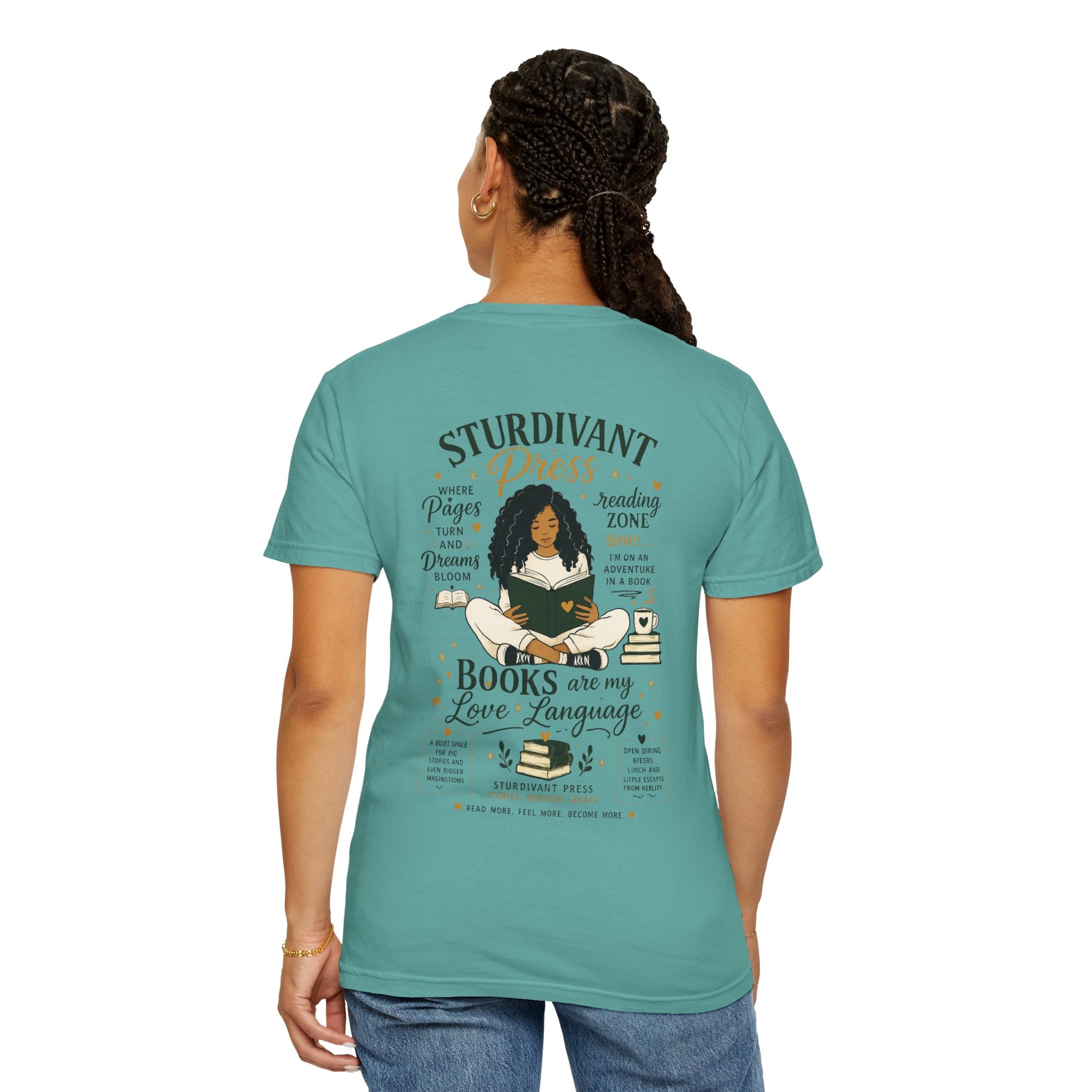 Book Lover T-Shirt — "Books Are My Love Language" Reading Tee