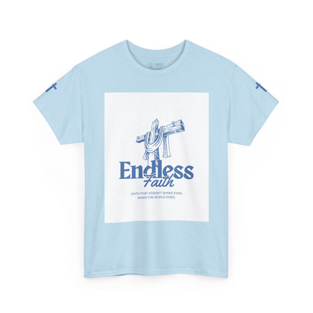 Faith Cross T‑Shirt — "Endless Faith" Christian Graphic Tee