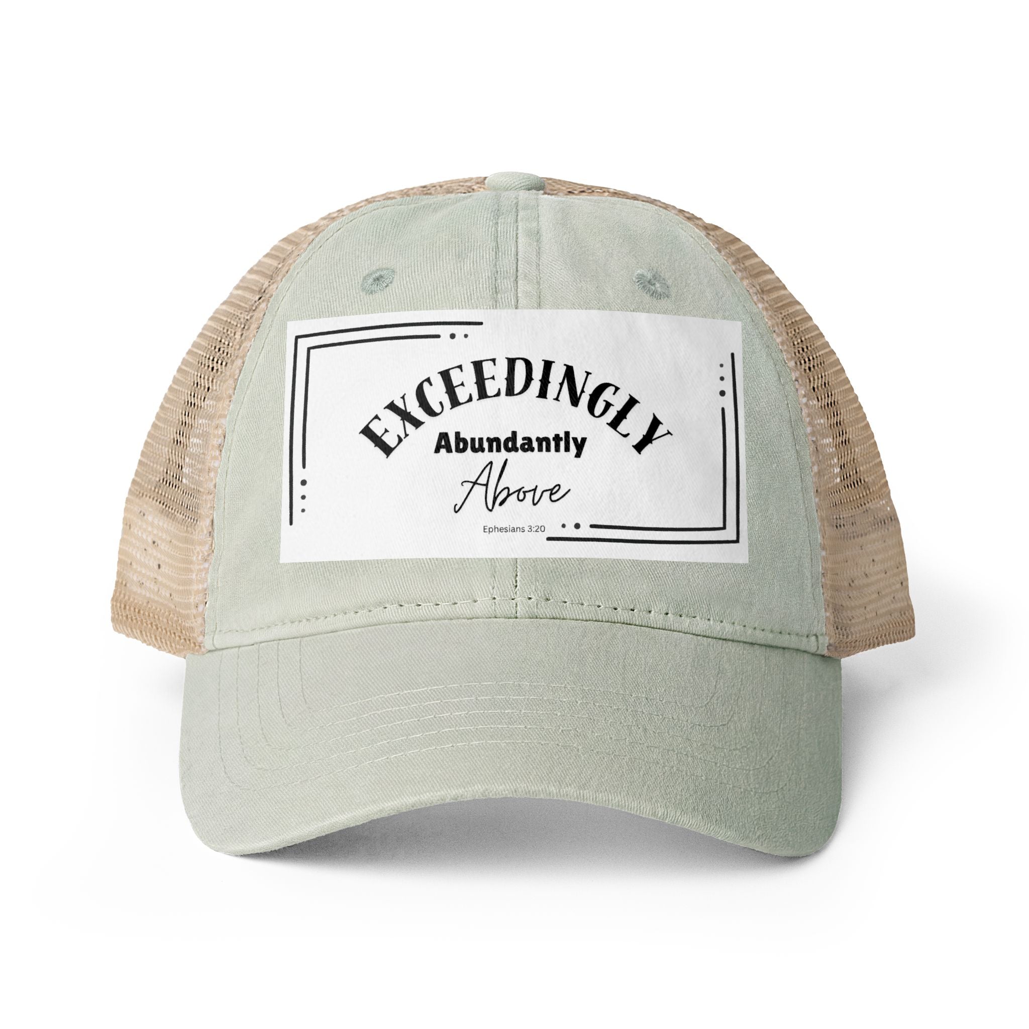 Women's Washed Mesh-Back Cap