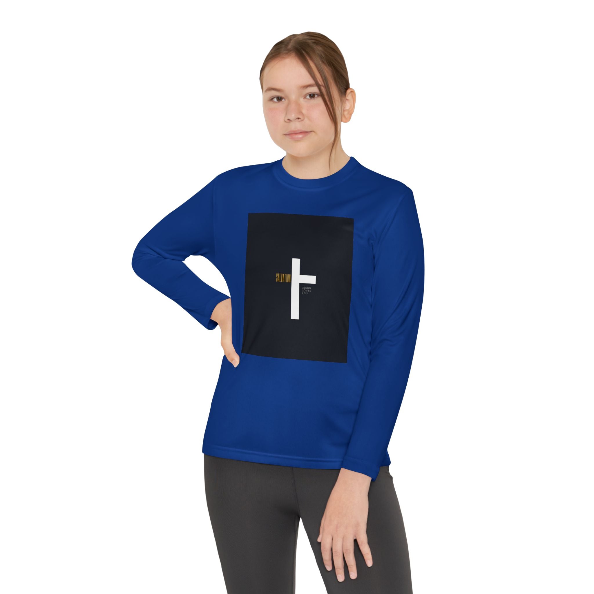 Youth Jesus Long Sleeve Tee — "King of Kings" Christian Shirt