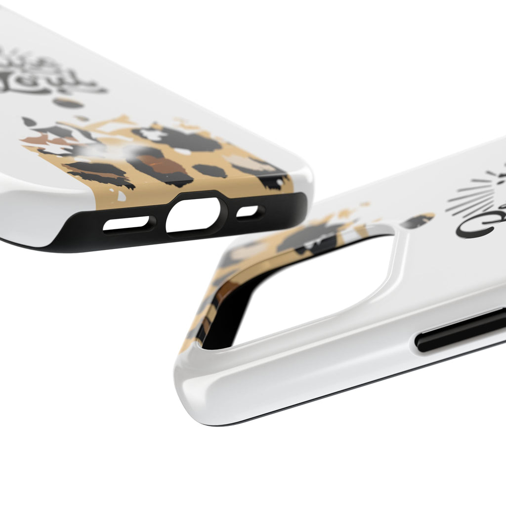 Praise the Lord Leopard Tough Phone Case — Christian iPhone Protection