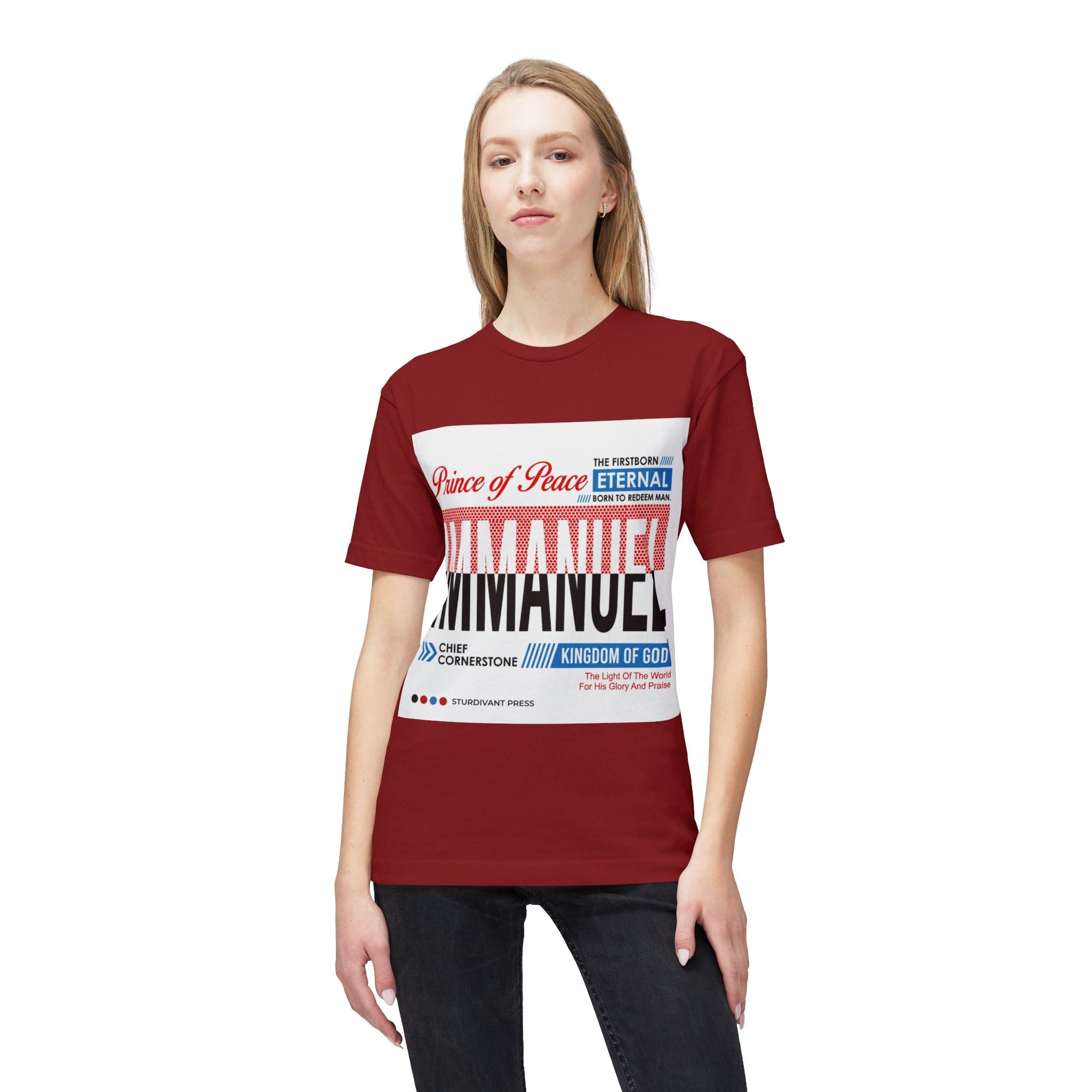 One Redeemer Christian T-Shirt — Faith-Based Church Tee (Lamb of God, Kingdom of God)