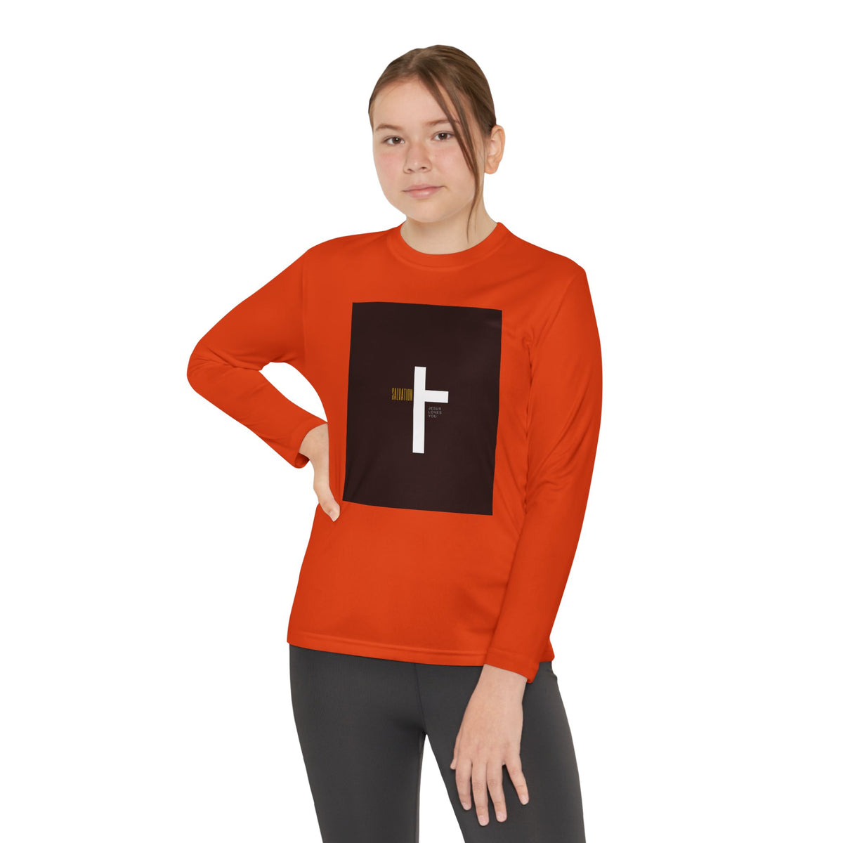 Youth Jesus Long Sleeve Tee — "King of Kings" Christian Shirt