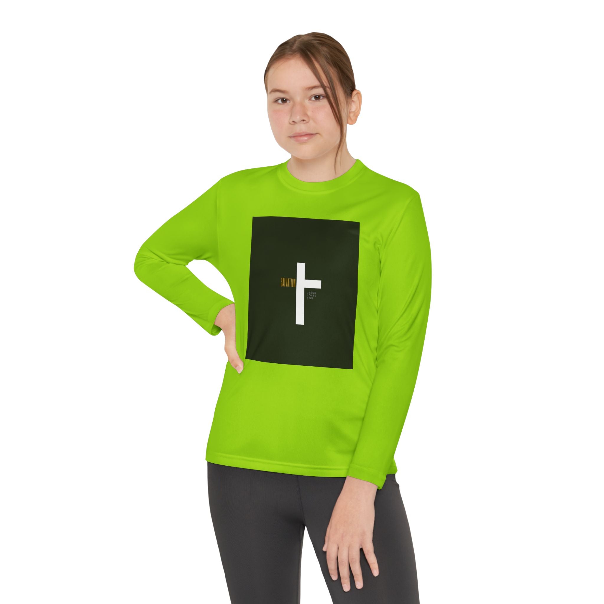 Youth Jesus Long Sleeve Tee — "King of Kings" Christian Shirt