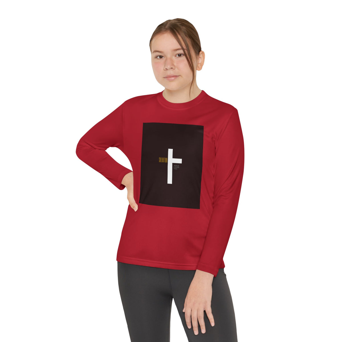 Youth Jesus Long Sleeve Tee — "King of Kings" Christian Shirt
