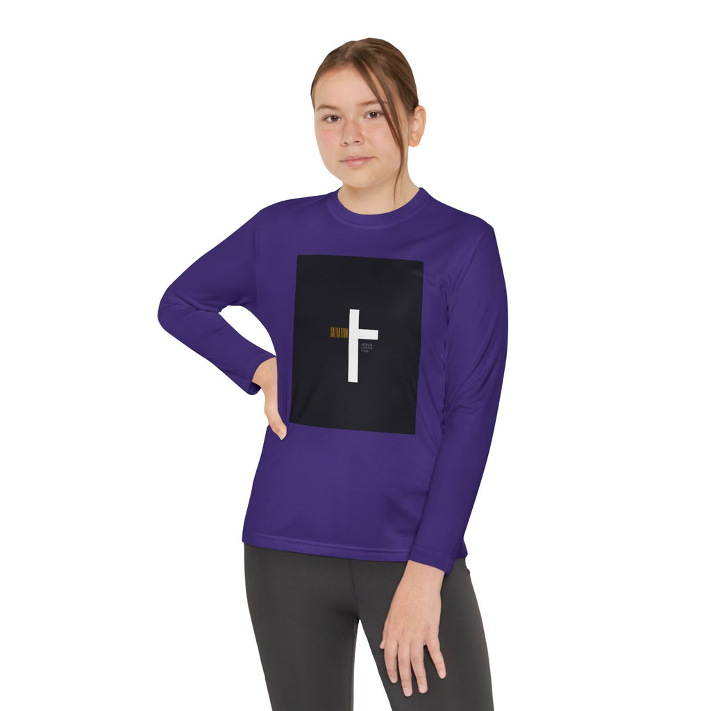 Youth Jesus Long Sleeve Tee — "King of Kings" Christian Shirt