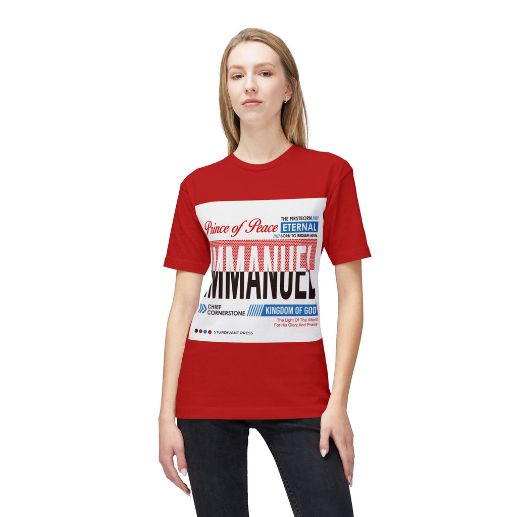 One Redeemer Christian T-Shirt — Faith-Based Church Tee (Lamb of God, Kingdom of God)