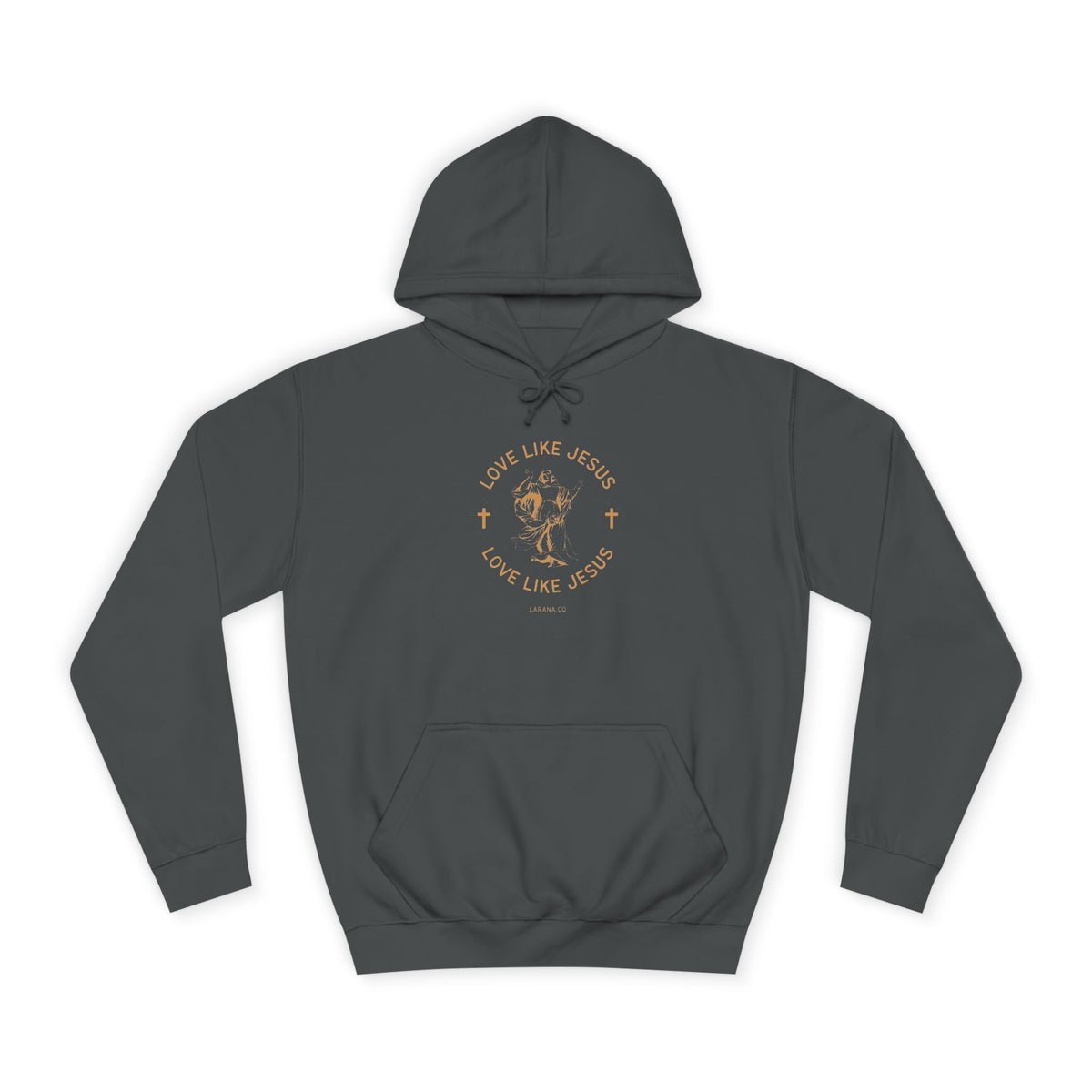 College Study Guide Hoodie — "Study Guide: Jesus" Inspirational Campus Pullover