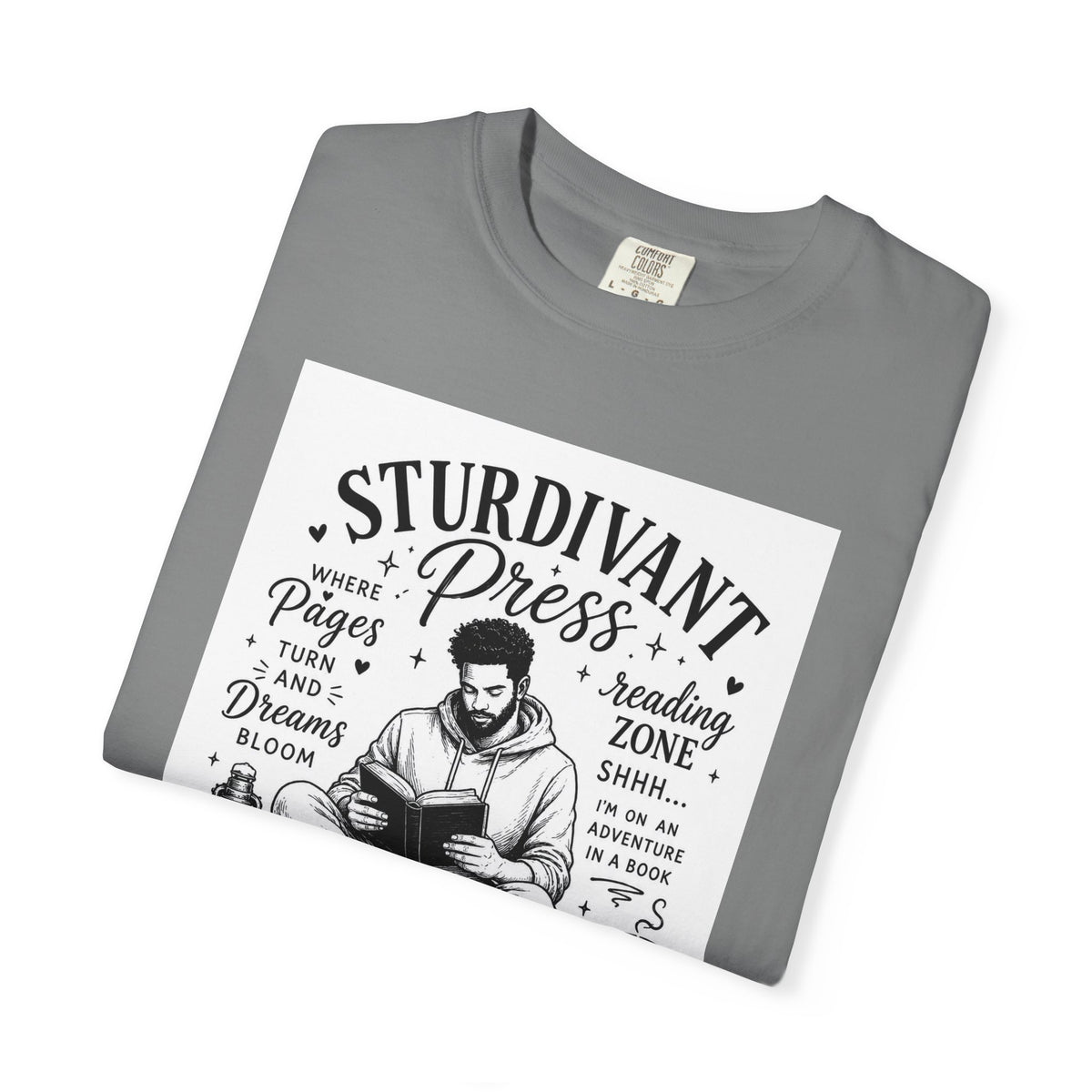 Reading Escape T-Shirt — “Books Are My True Escape” Literary Tee